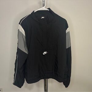 Nike Black Windbreaker Jacket